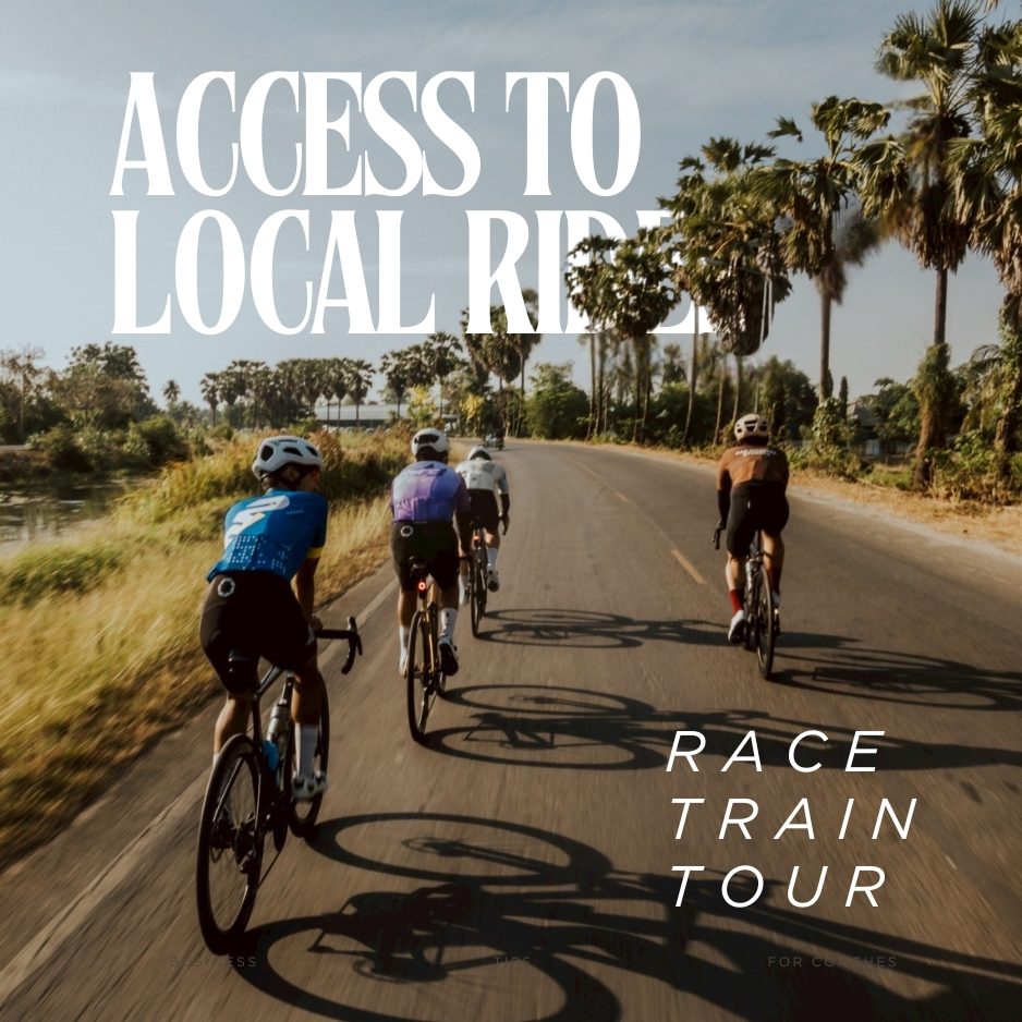 Access to Local Rides — Race, Train, Tour